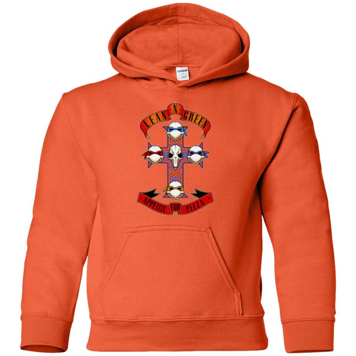 Sweatshirts Orange / YS APPETITE FOR PIZZA Youth Hoodie