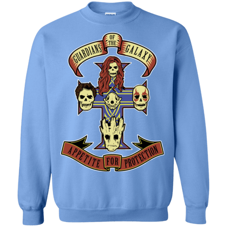 Sweatshirts Carolina Blue / Small Appetite for Protection Crewneck Sweatshirt