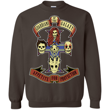 Sweatshirts Dark Chocolate / Small Appetite for Protection Crewneck Sweatshirt