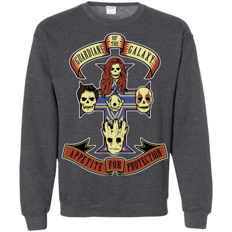 Sweatshirts Dark Heather / Small Appetite for Protection Crewneck Sweatshirt