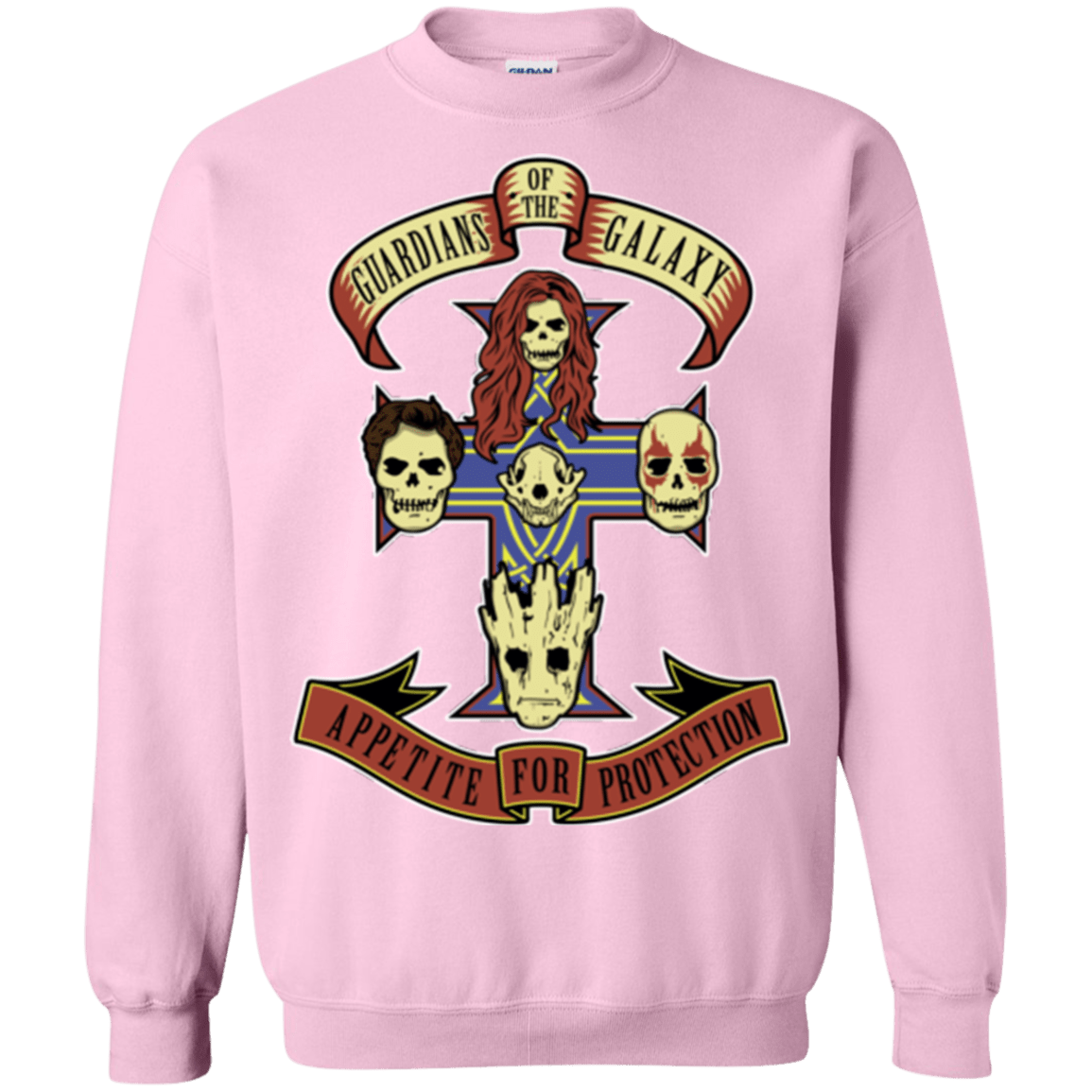 Sweatshirts Light Pink / Small Appetite for Protection Crewneck Sweatshirt