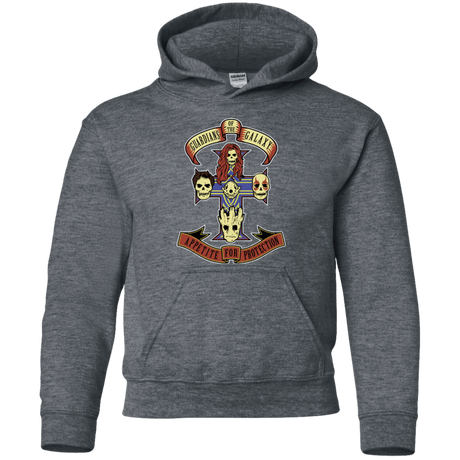 Sweatshirts Dark Heather / YS Appetite for Protection Youth Hoodie