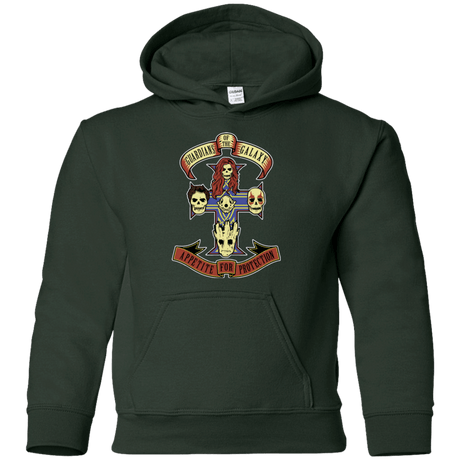 Sweatshirts Forest Green / YS Appetite for Protection Youth Hoodie