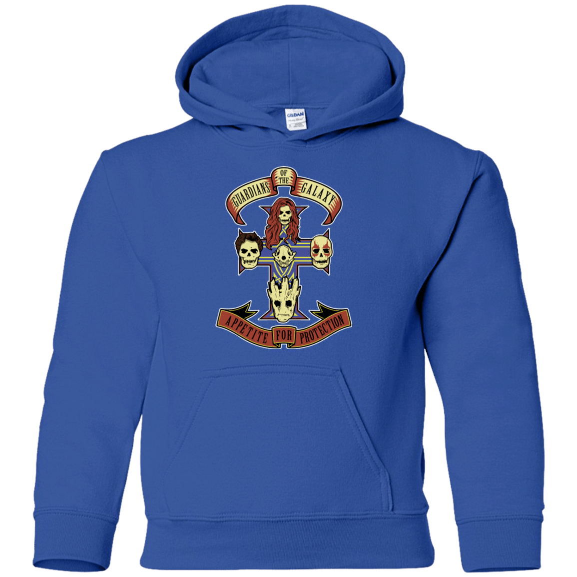 Sweatshirts Royal / YS Appetite for Protection Youth Hoodie