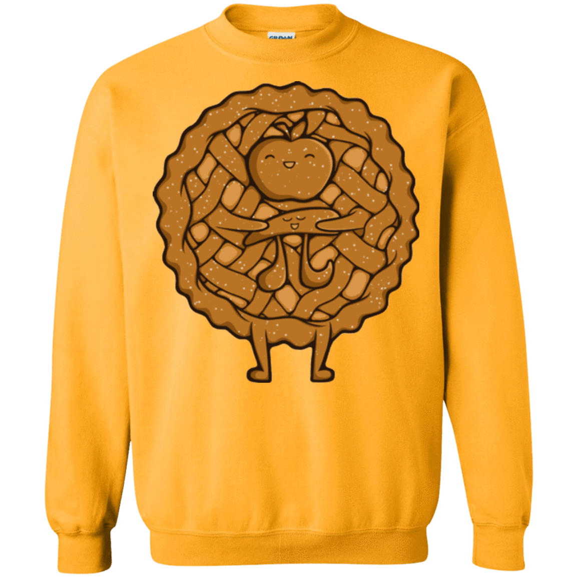 Sweatshirts Gold / Small Apple Pie Crewneck Sweatshirt