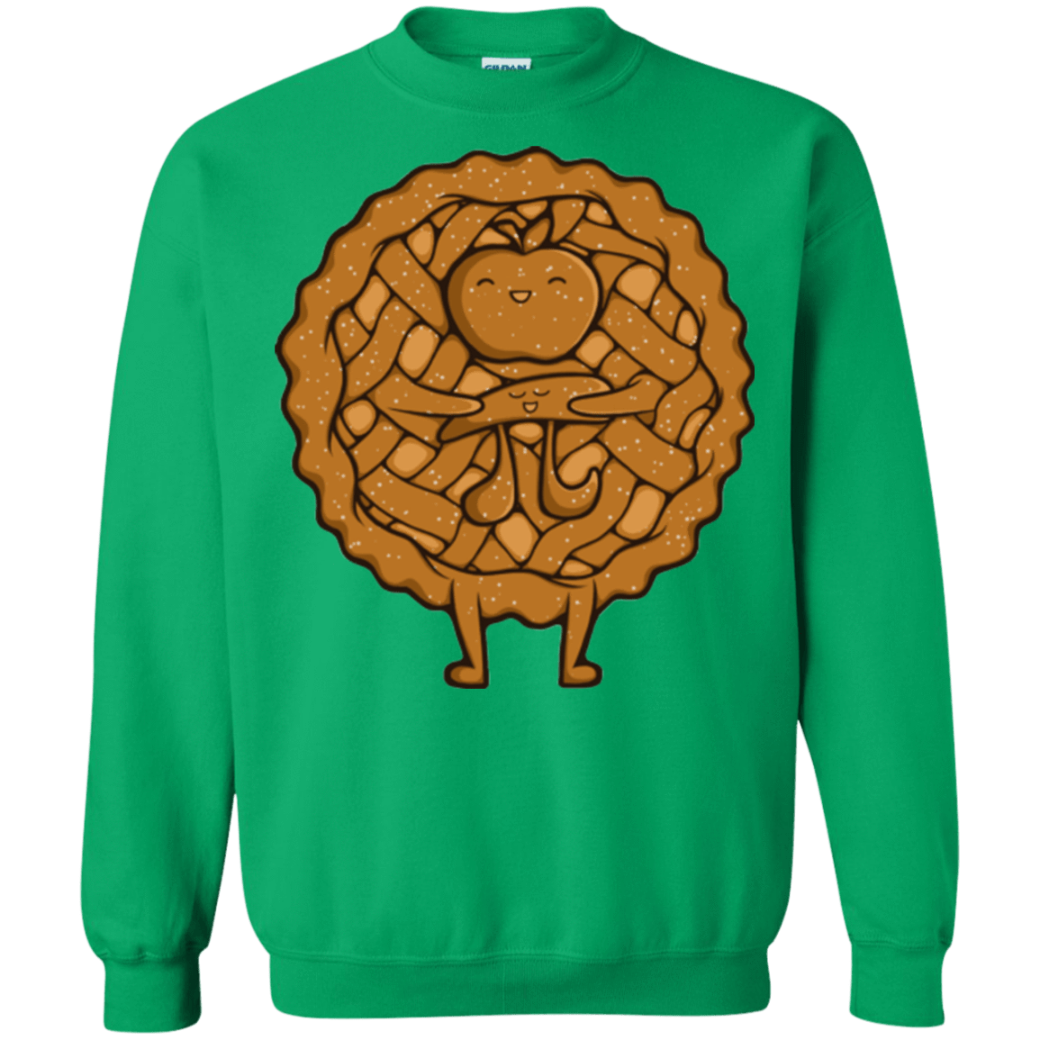 Sweatshirts Irish Green / Small Apple Pie Crewneck Sweatshirt