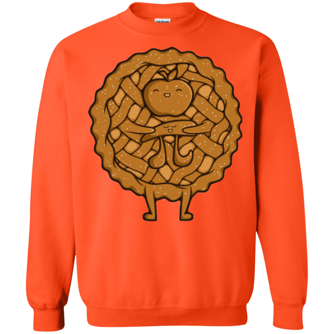 Sweatshirts Orange / Small Apple Pie Crewneck Sweatshirt