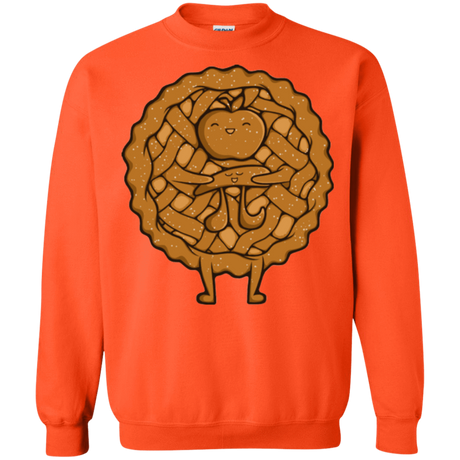 Sweatshirts Orange / Small Apple Pie Crewneck Sweatshirt