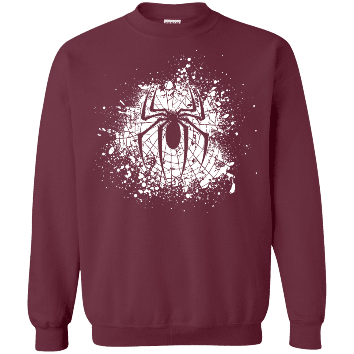 Sweatshirts Maroon / S Arachnophobia Crewneck Sweatshirt