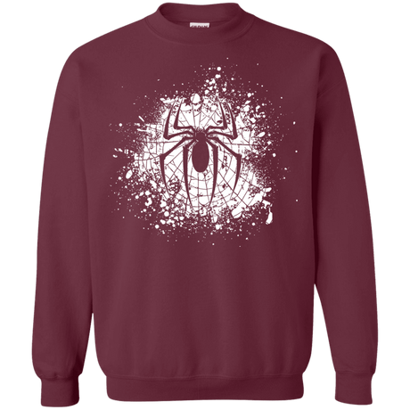 Sweatshirts Maroon / S Arachnophobia Crewneck Sweatshirt