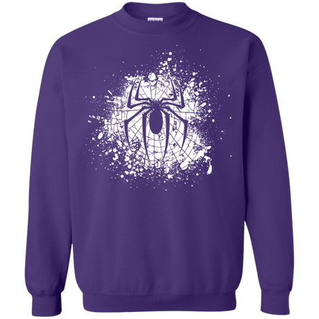 Sweatshirts Purple / S Arachnophobia Crewneck Sweatshirt