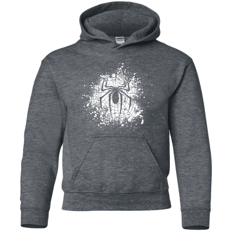 Sweatshirts Dark Heather / YS Arachnophobia Youth Hoodie
