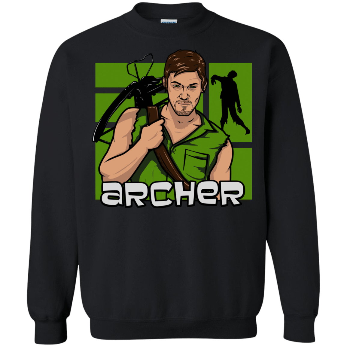 Sweatshirts Black / Small Archer Crewneck Sweatshirt