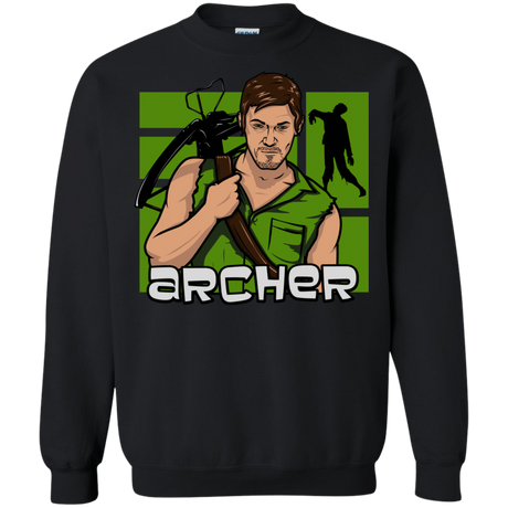 Sweatshirts Black / Small Archer Crewneck Sweatshirt