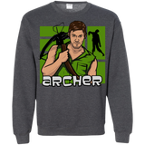 Sweatshirts Dark Heather / Small Archer Crewneck Sweatshirt