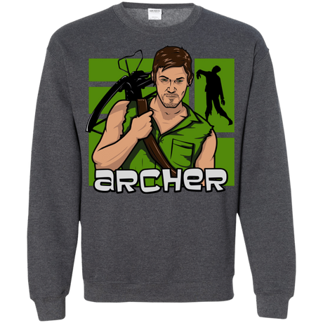 Sweatshirts Dark Heather / Small Archer Crewneck Sweatshirt