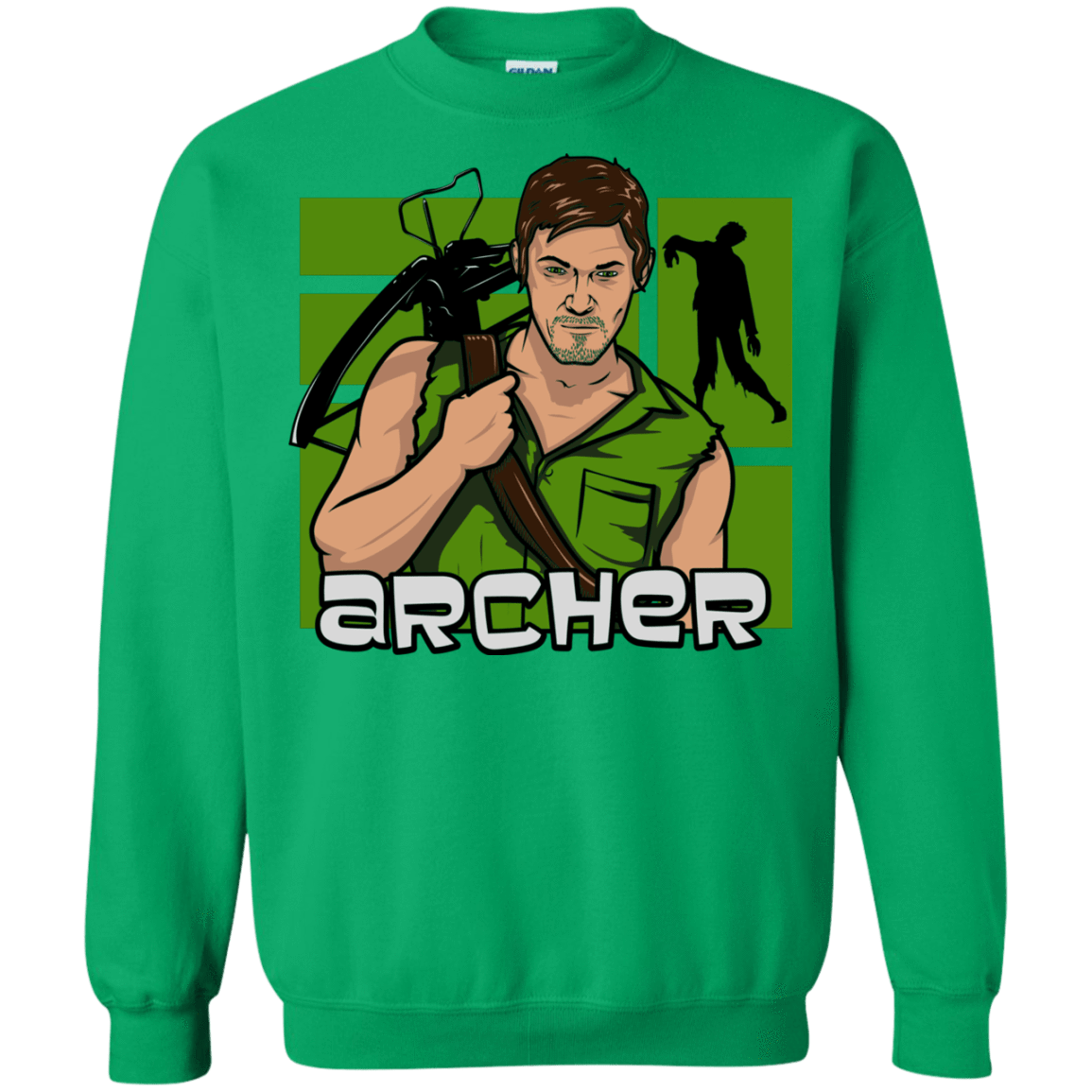 Sweatshirts Irish Green / Small Archer Crewneck Sweatshirt