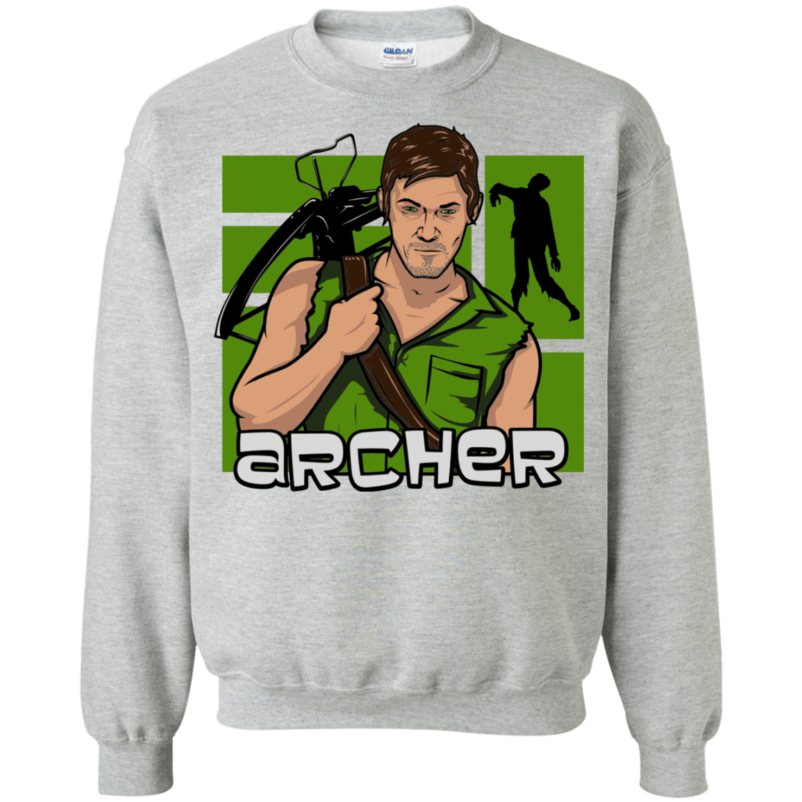 Sweatshirts Sport Grey / Small Archer Crewneck Sweatshirt