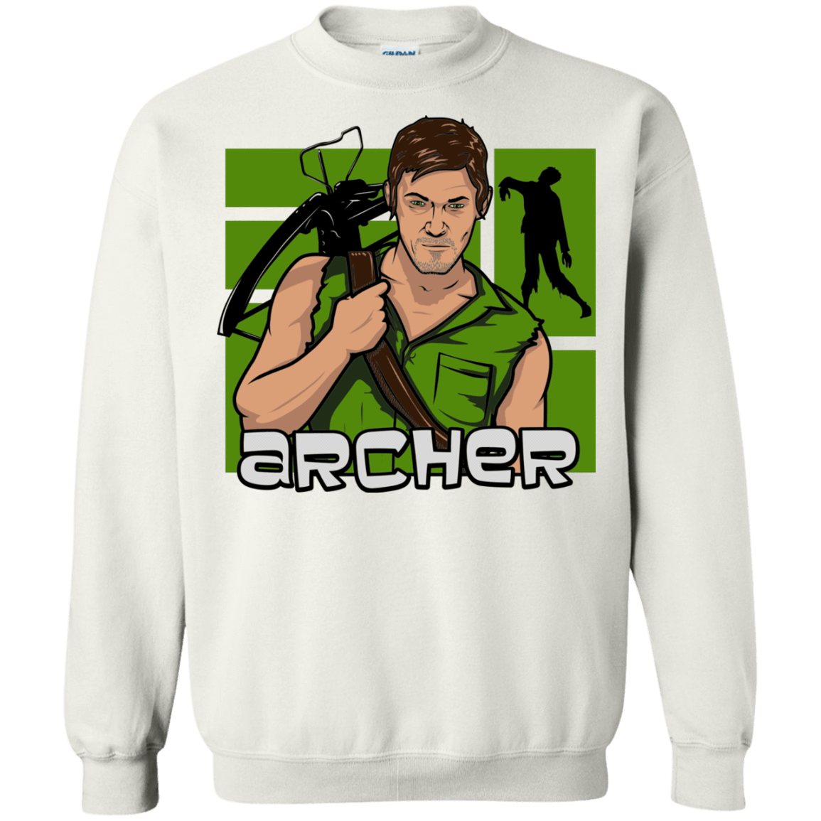 Sweatshirts White / Small Archer Crewneck Sweatshirt