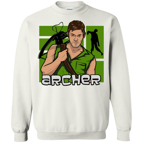 Sweatshirts White / Small Archer Crewneck Sweatshirt