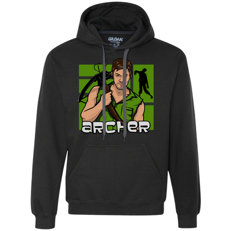 Sweatshirts Black / Small Archer Premium Fleece Hoodie