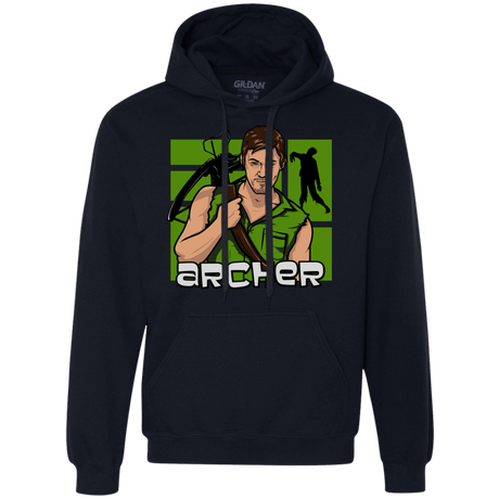 Sweatshirts Navy / Small Archer Premium Fleece Hoodie