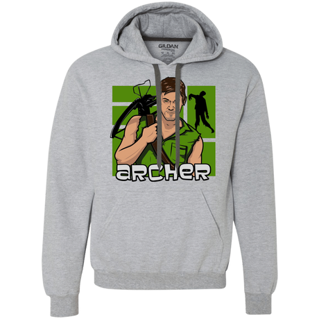 Sweatshirts Sport Grey / Small Archer Premium Fleece Hoodie