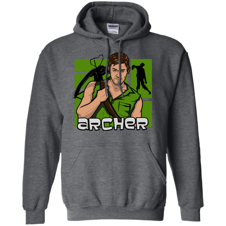 Sweatshirts Dark Heather / Small Archer Pullover Hoodie