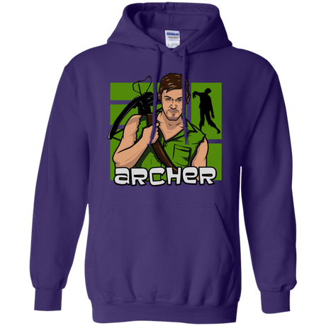 Sweatshirts Purple / Small Archer Pullover Hoodie