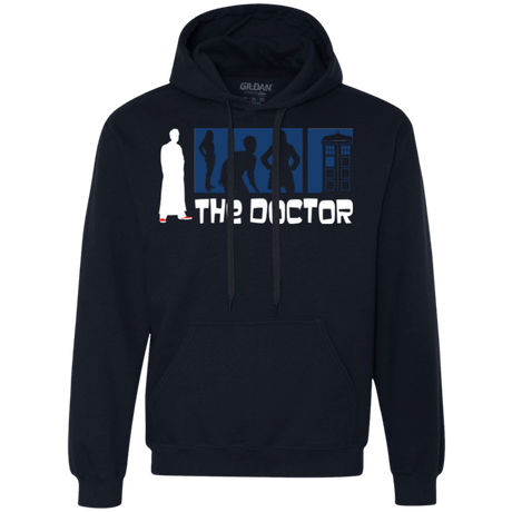 Sweatshirts Navy / Small Archer the Doctor Premium Fleece Hoodie