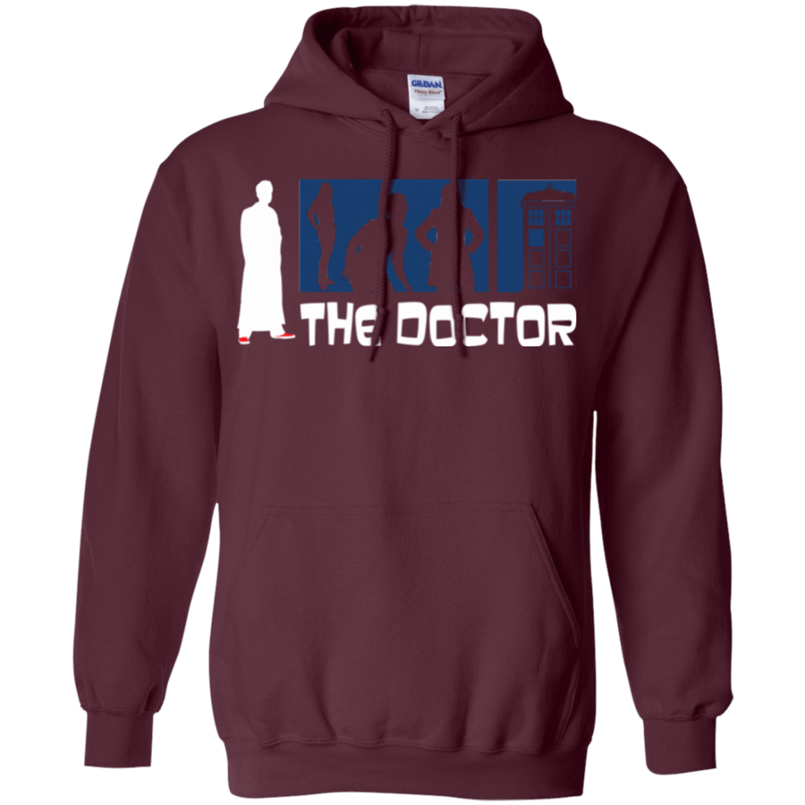 Sweatshirts Maroon / Small Archer the Doctor Pullover Hoodie