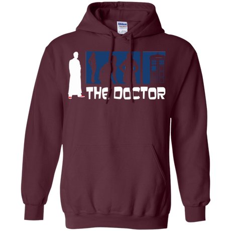 Sweatshirts Maroon / Small Archer the Doctor Pullover Hoodie