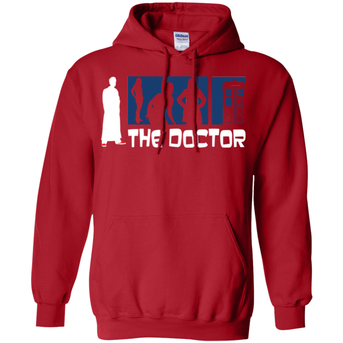 Sweatshirts Red / Small Archer the Doctor Pullover Hoodie