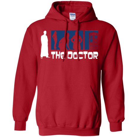 Sweatshirts Red / Small Archer the Doctor Pullover Hoodie