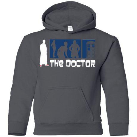 Sweatshirts Charcoal / YS Archer the Doctor Youth Hoodie