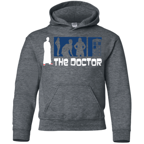 Sweatshirts Dark Heather / YS Archer the Doctor Youth Hoodie