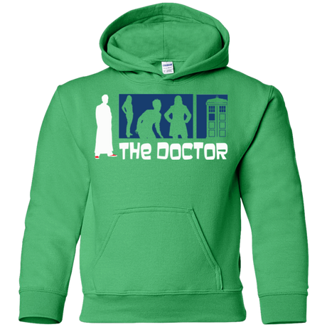 Sweatshirts Irish Green / YS Archer the Doctor Youth Hoodie