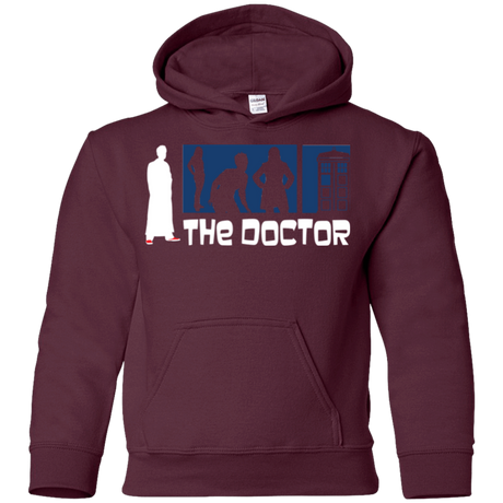 Sweatshirts Maroon / YS Archer the Doctor Youth Hoodie