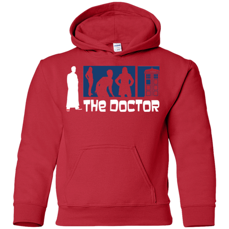 Sweatshirts Red / YS Archer the Doctor Youth Hoodie