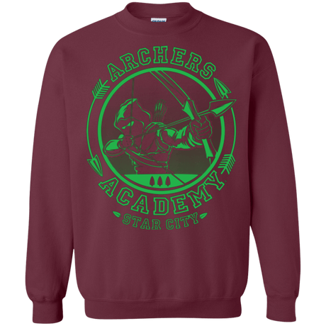 Sweatshirts Maroon / Small ARCHERS ACADEMY Crewneck Sweatshirt