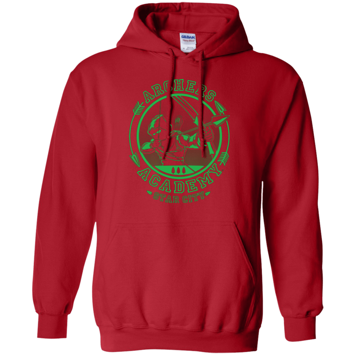 Sweatshirts Red / Small ARCHERS ACADEMY Pullover Hoodie