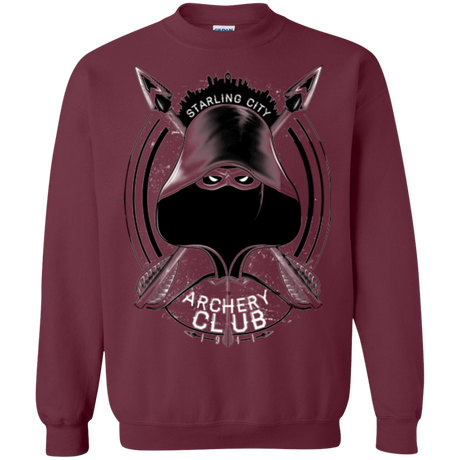 Sweatshirts Maroon / Small Archery Club Crewneck Sweatshirt