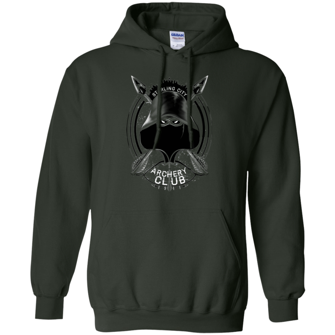 Sweatshirts Forest Green / Small Archery Club Pullover Hoodie