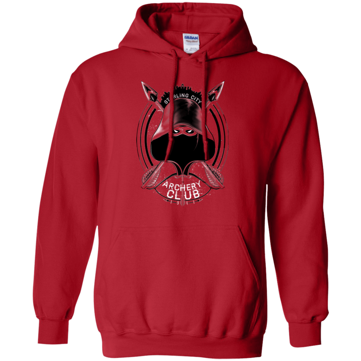 Sweatshirts Red / Small Archery Club Pullover Hoodie