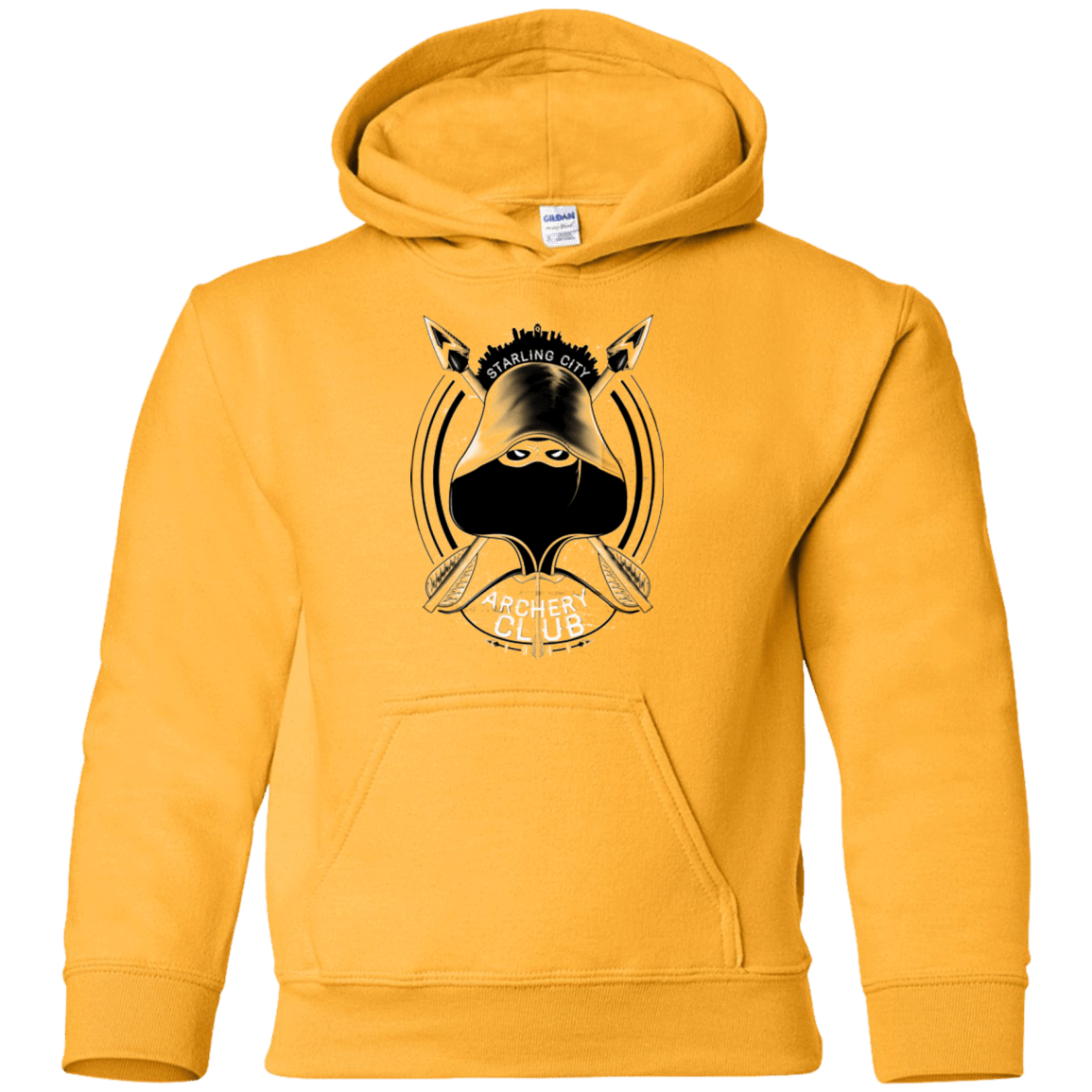 Sweatshirts Gold / YS Archery Club Youth Hoodie