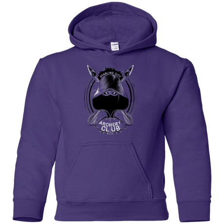 Sweatshirts Purple / YS Archery Club Youth Hoodie