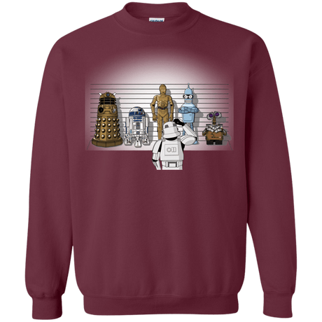 Sweatshirts Maroon / Small Are These Droids Crewneck Sweatshirt
