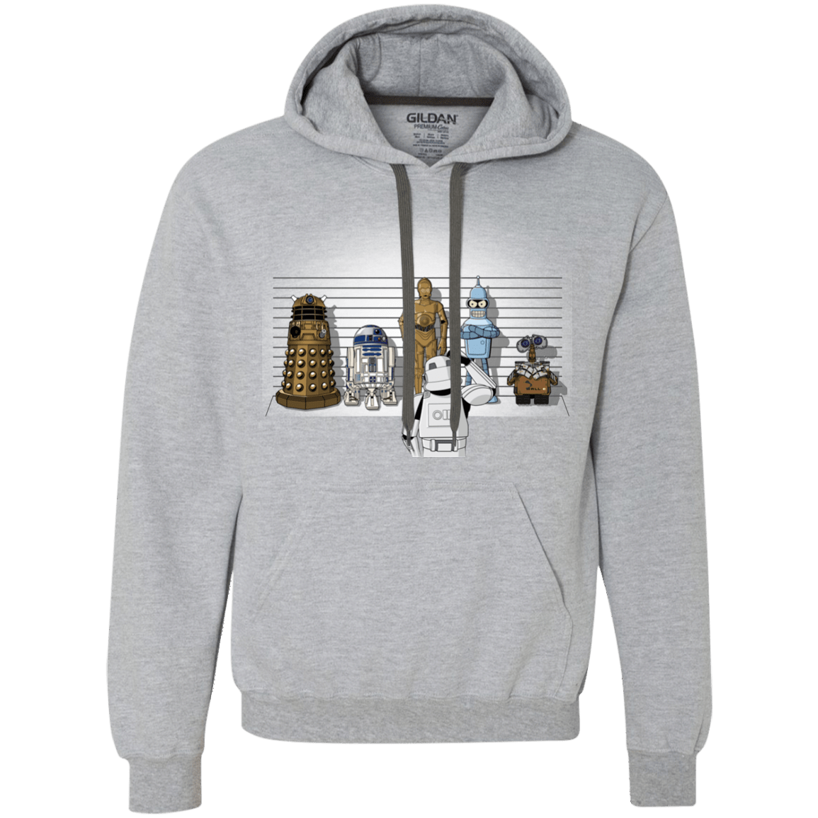 Sweatshirts Sport Grey / Small Are These Droids Premium Fleece Hoodie