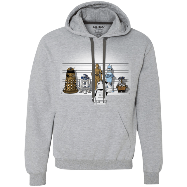 Sweatshirts Sport Grey / Small Are These Droids Premium Fleece Hoodie