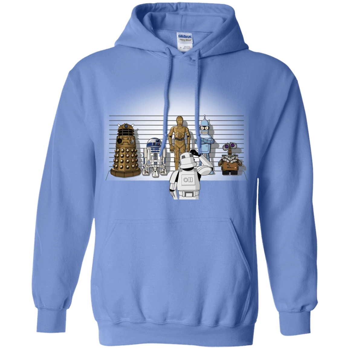 Sweatshirts Carolina Blue / Small Are These Droids Pullover Hoodie